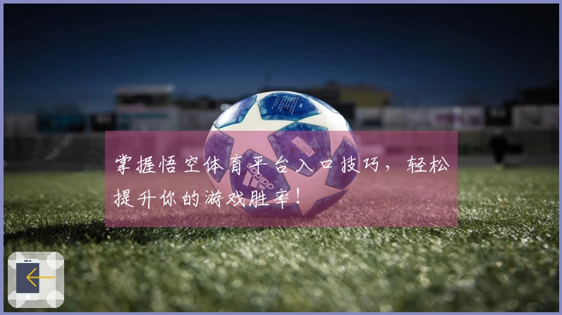 掌握悟空体育平台入口技巧，轻松提升你的游戏胜率！
